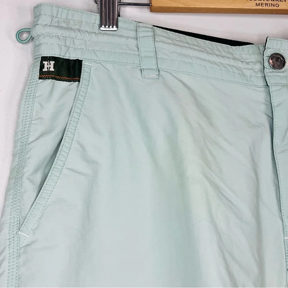 Howler Bros. Horizon Mint Blue Hybrid Performance Shorts 36